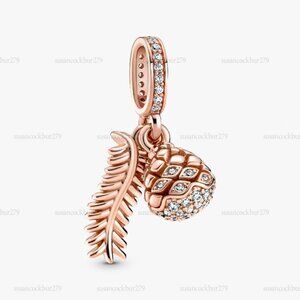 Pandora Sparkling Pine Cone Dangle Charm